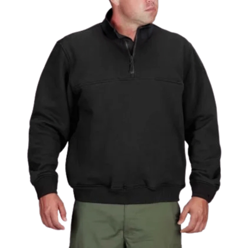 Črna 1/4 Zip Srajca: Eleganca in Udobje za Vsak Dan! Klasika, Ki Ne Odišče Stila.