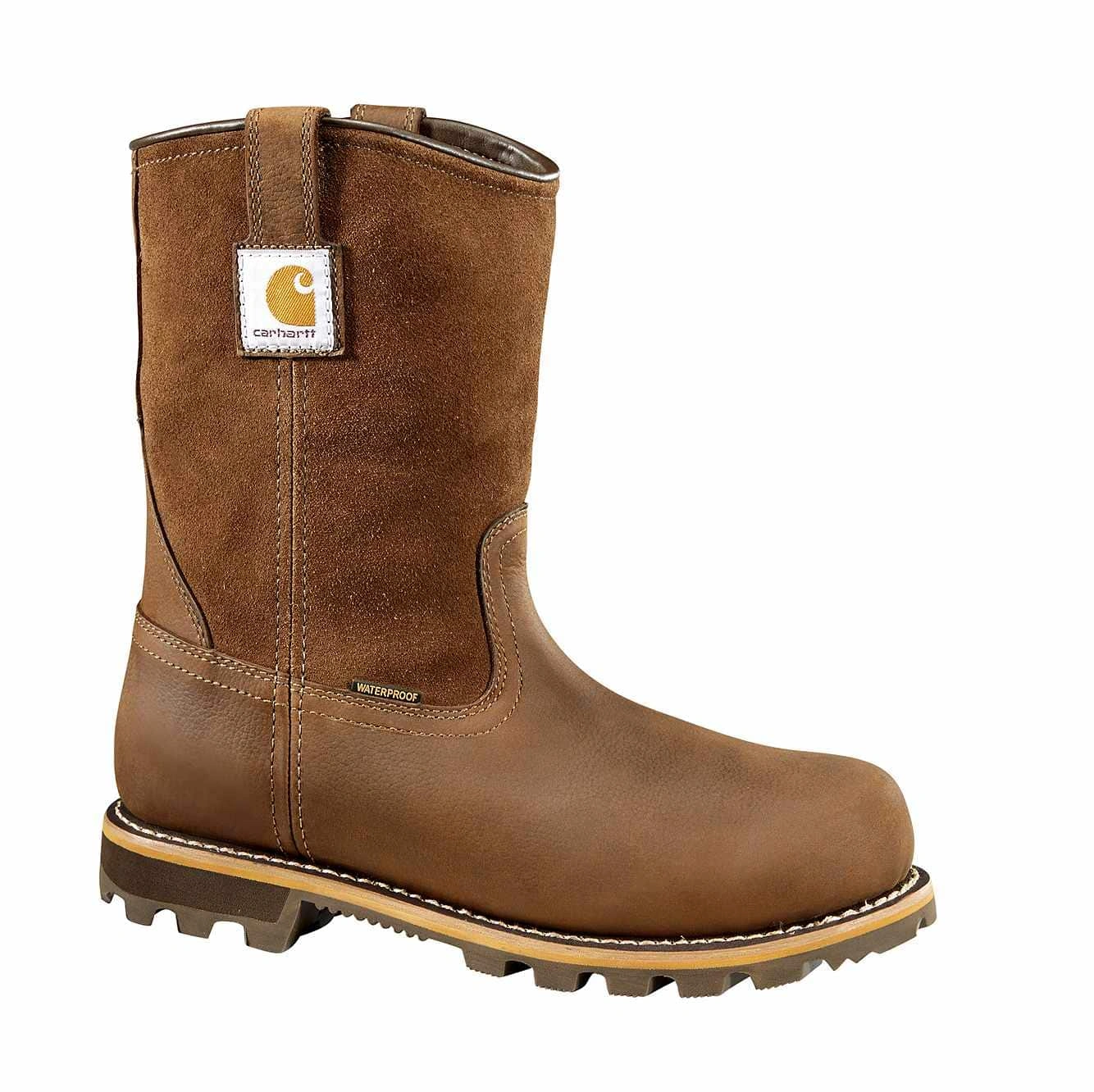 Carhartt 10 Inch Wellington Nepremočljivi škornji: Tvoj zvesti spremljevalec v vsakem vremenu!